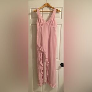 Sthcute Pale Pink Women’s Long Formal Dress Size S